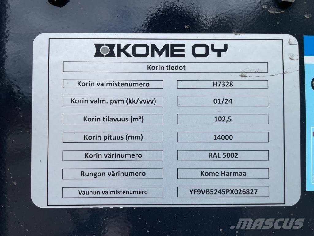 Kome BMPV-5i 碎木拖车