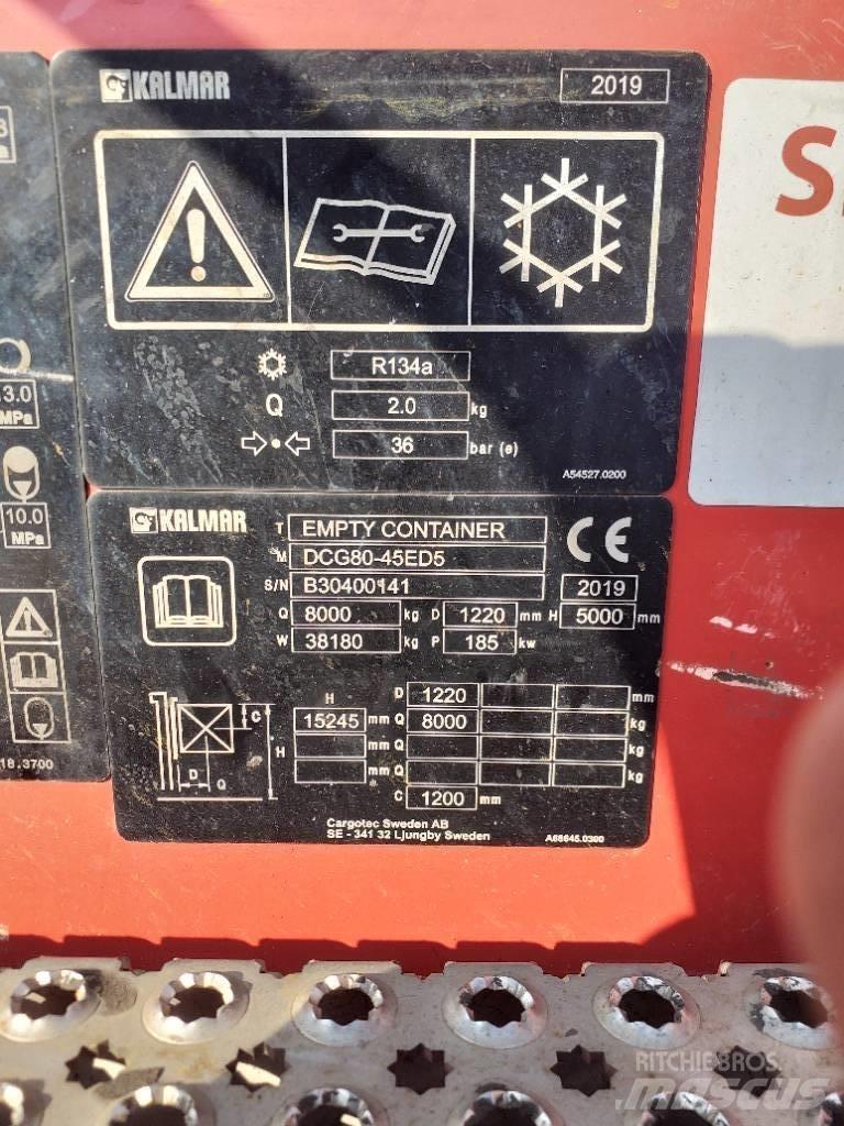 Kalmar DCG80-45ED5 集裝箱车
