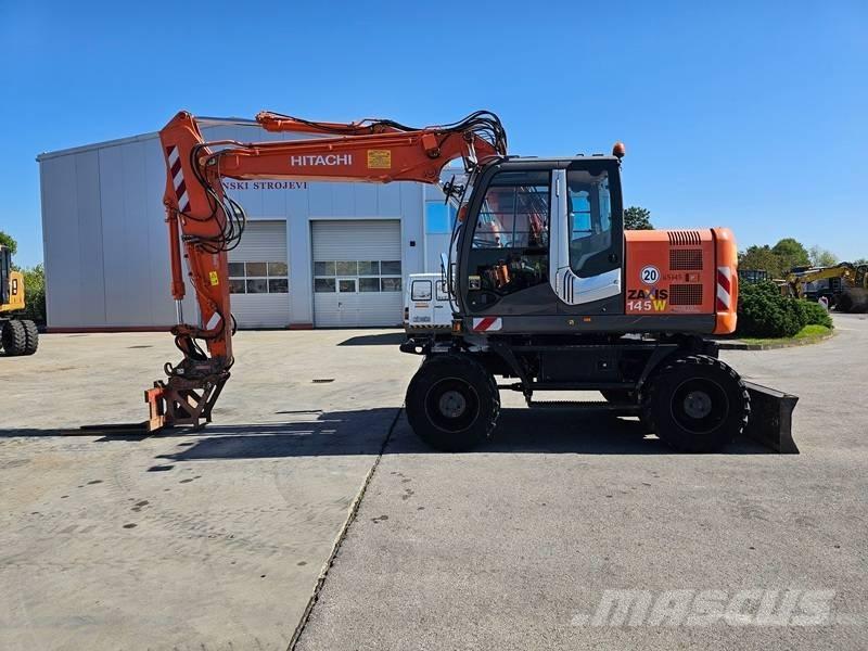 Hitachi ZX 145 W-3 轮式挖掘机