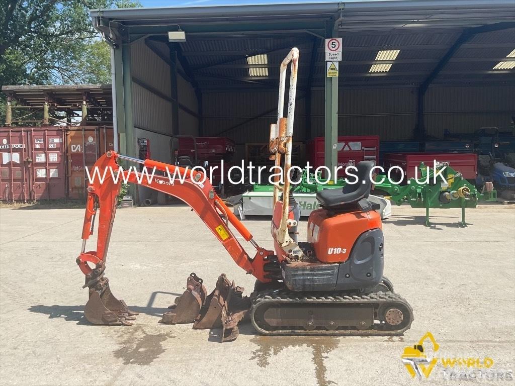 Kubota U 10-3 小型挖掘机