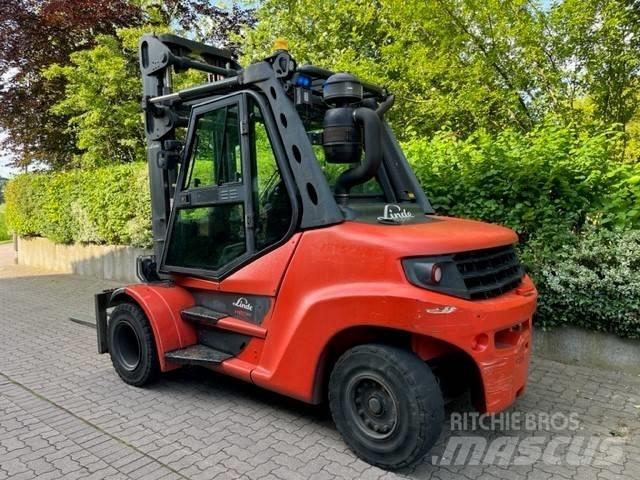 Linde H 80 D 900-03 柴油叉车