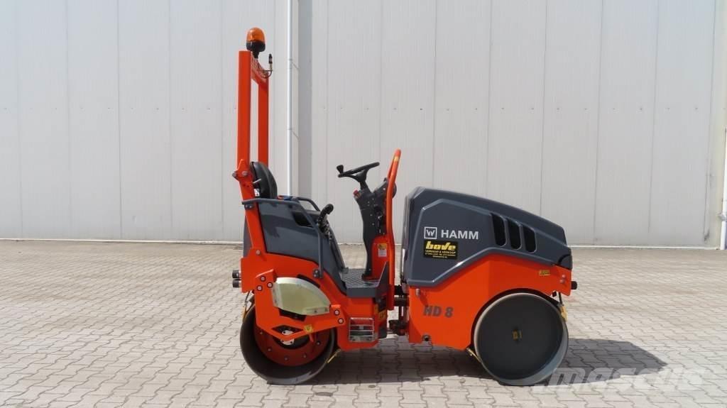 Hamm HD8 VV 双轮压路机