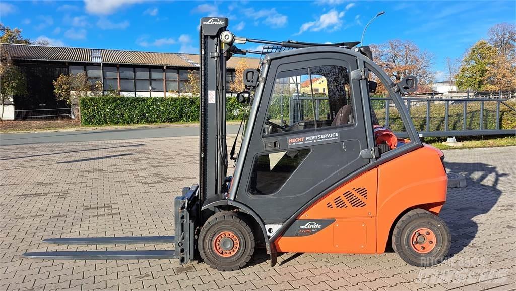Linde H25T-02 天然气叉车