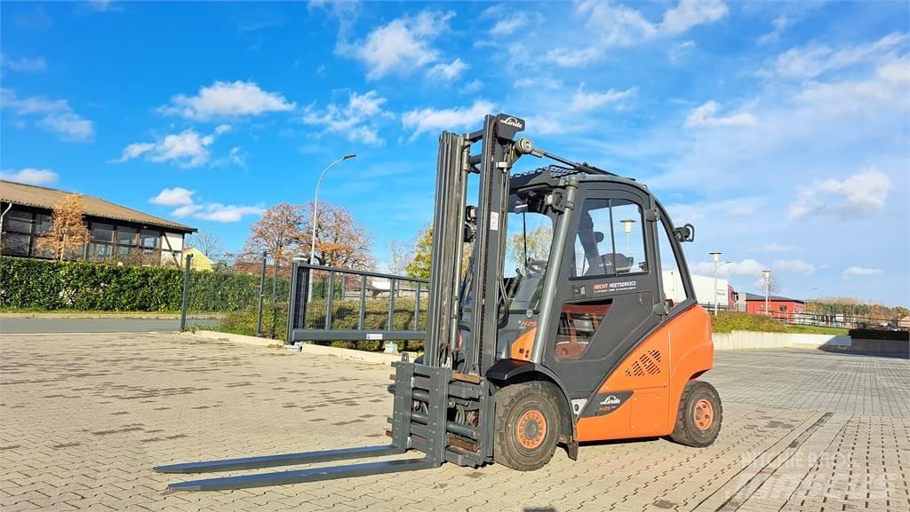 Linde H25T-02 天然气叉车