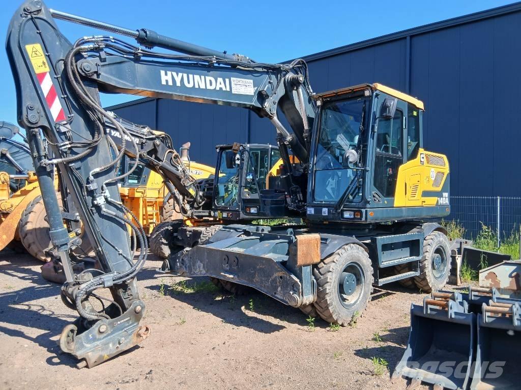 Hyundai HW 145 轮式挖掘机
