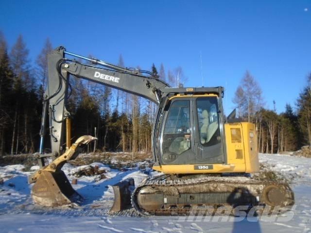 John Deere 135 G 履带挖掘机