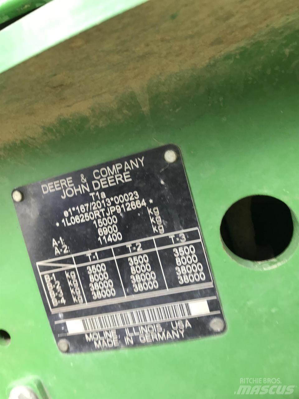 John Deere 6250R 拖拉机/农用车