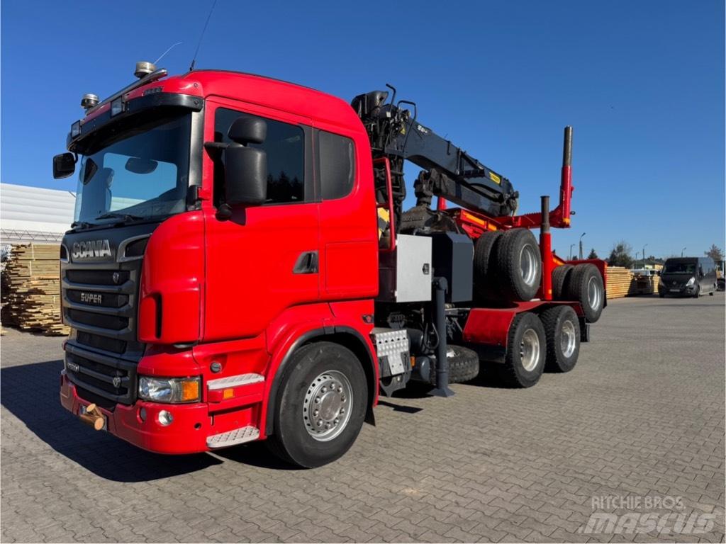 Scania R 560 木材运输车