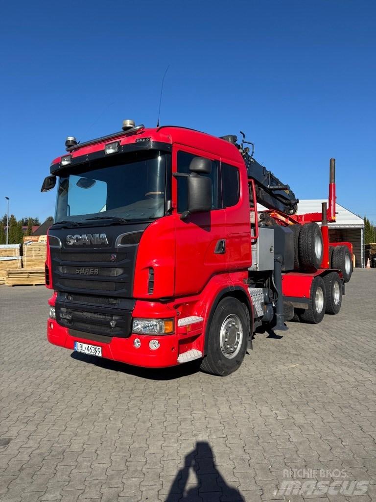 Scania R 560 木材运输车