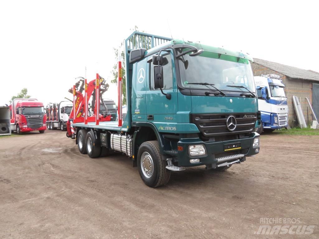 Mercedes-Benz 6X4 木材运输车