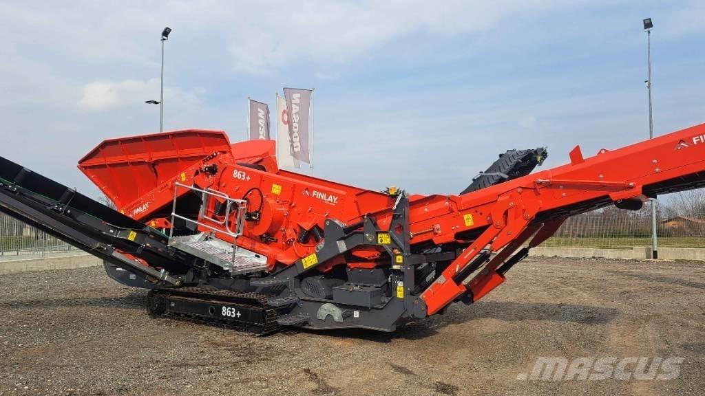 Terex Finlay 863 移动式筛分机