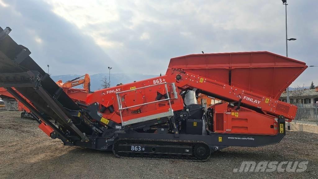 Terex Finlay 863 移动式筛分机