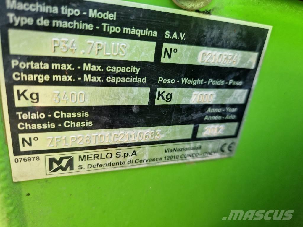 Merlo P 34.7 Plus 伸缩臂叉装车|叉装车