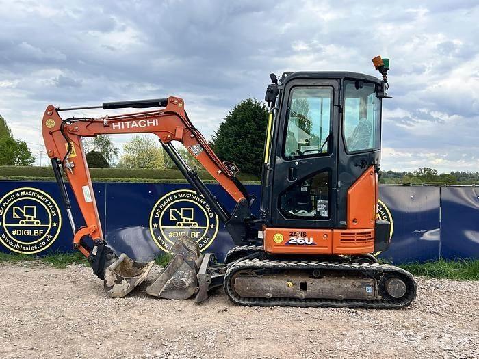 Hitachi ZX26U 特种挖掘机