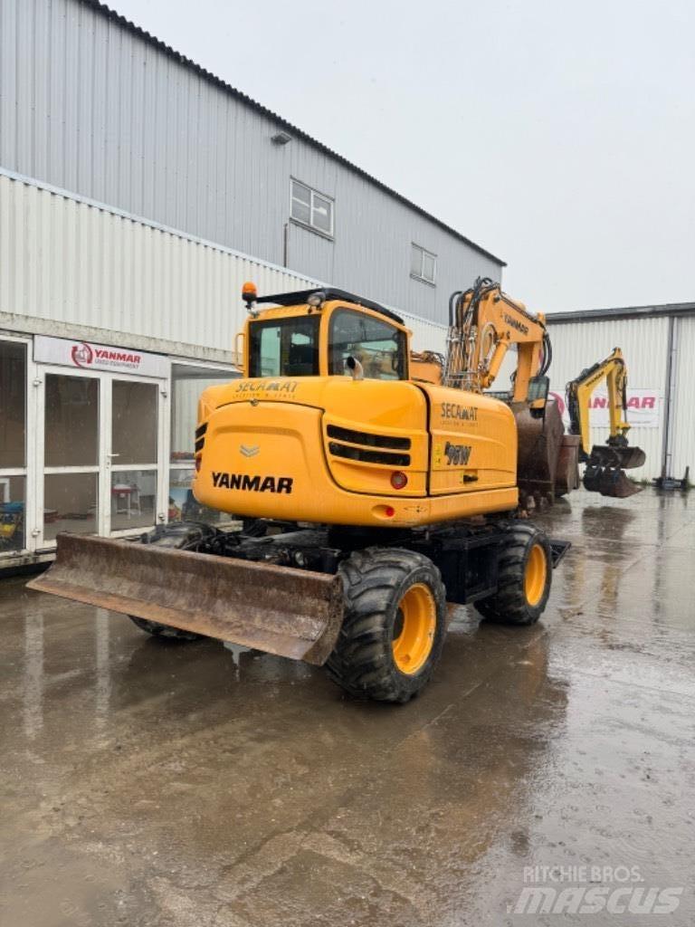 Yanmar B95W (40496) 轮式挖掘机