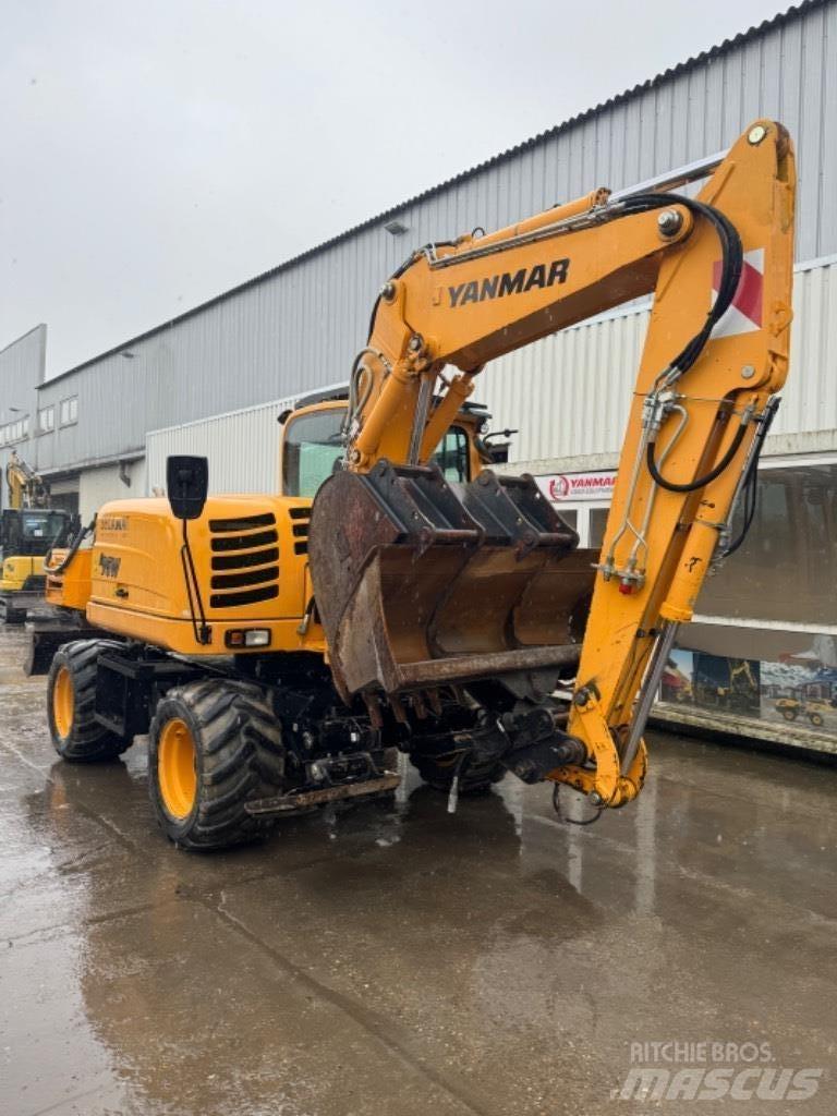 Yanmar B95W (40496) 轮式挖掘机