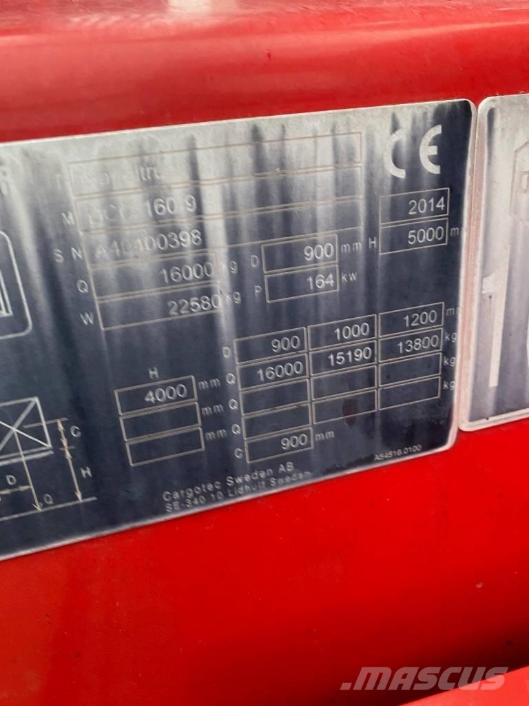 Kalmar DCG 160-9 柴油叉车