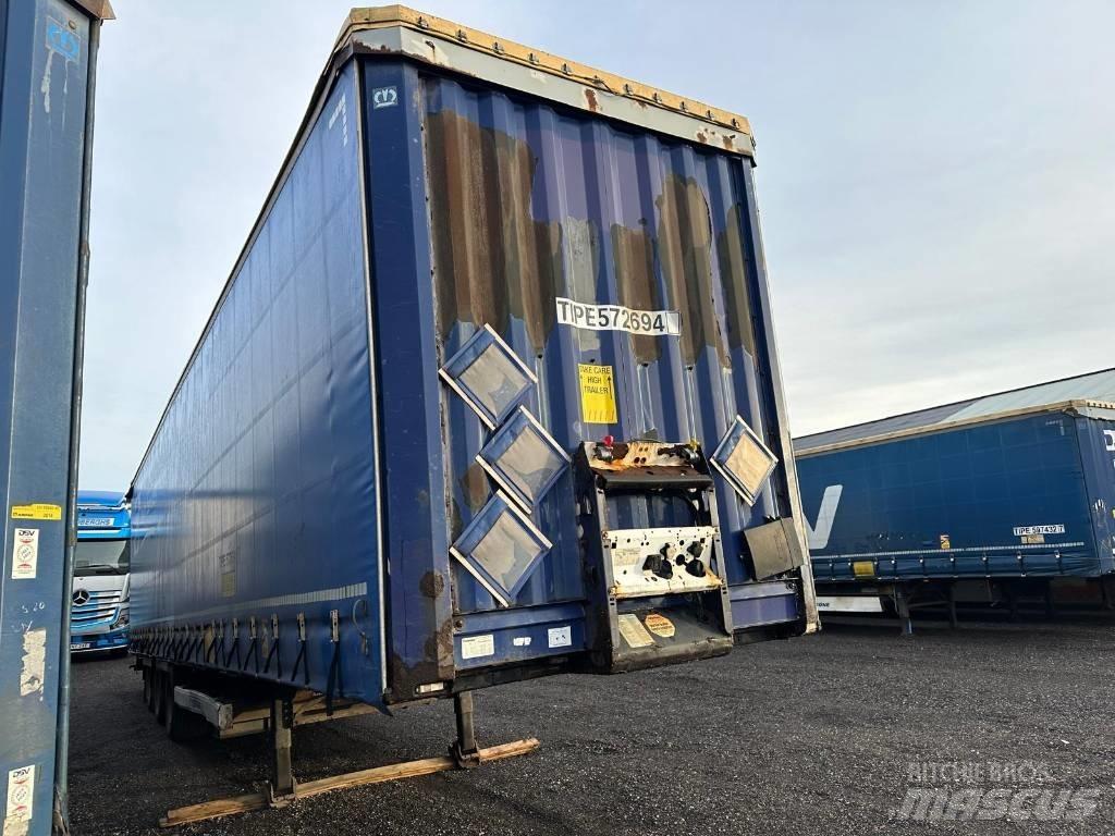 Krone SD MEGA-LINER 侧帘半挂车