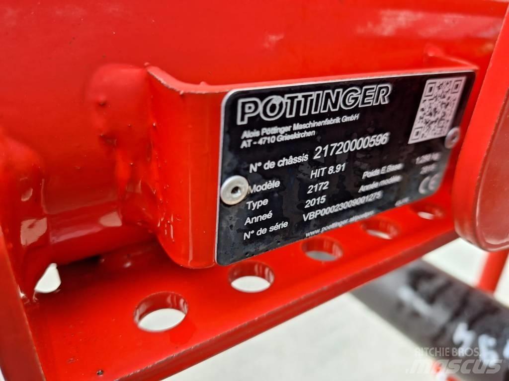 Pöttinger hit8.91 犁耙和摊草机