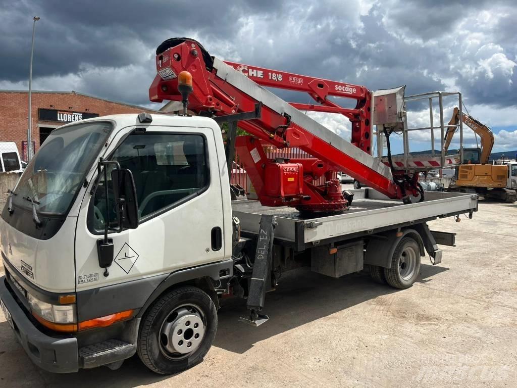 Mitsubishi Canter 工程吊钩车