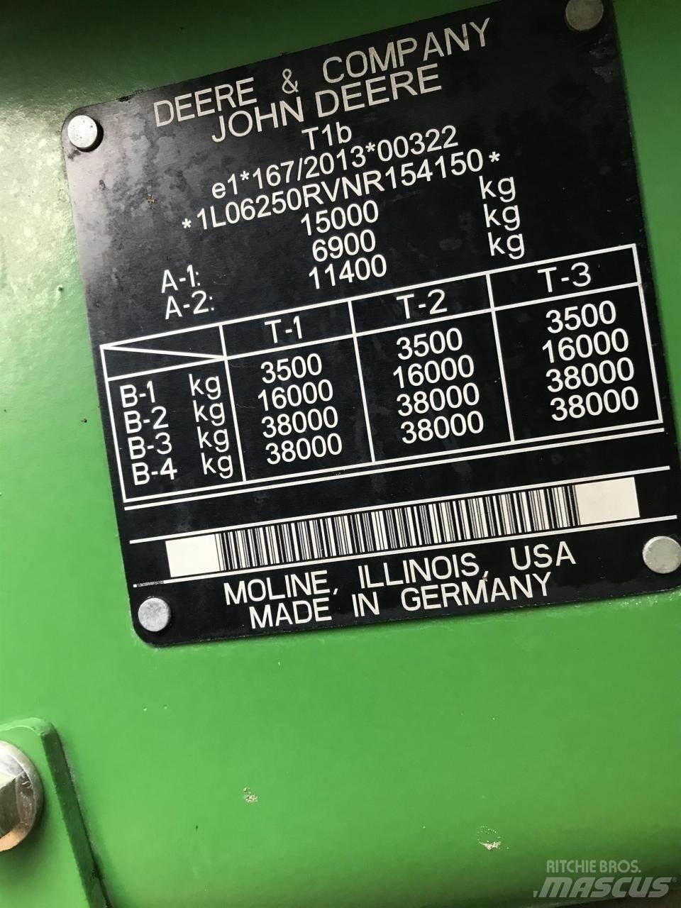 John Deere 6R 250 拖拉机/农用车