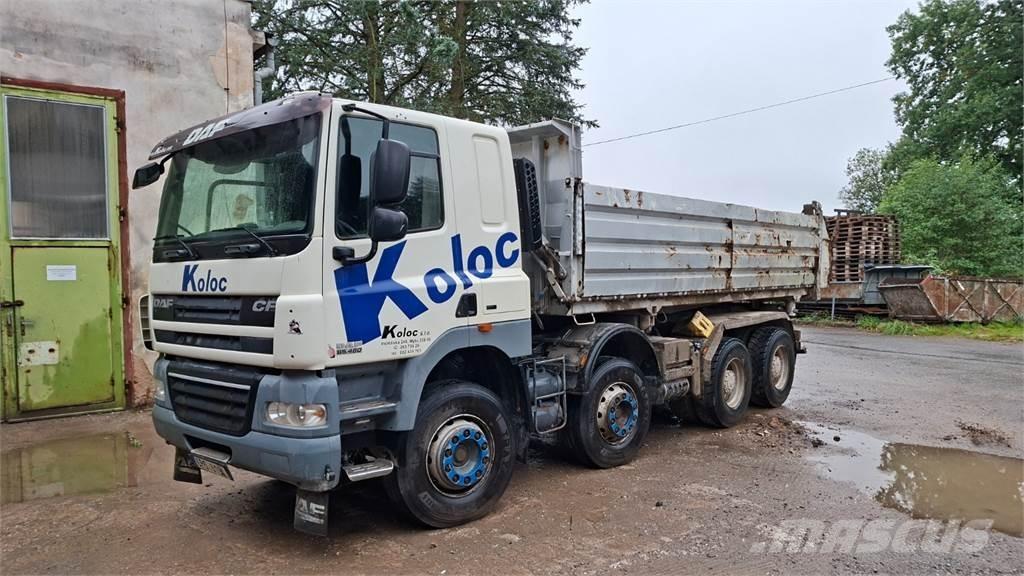 DAF CF 85.460 8X4 平板栏板货车