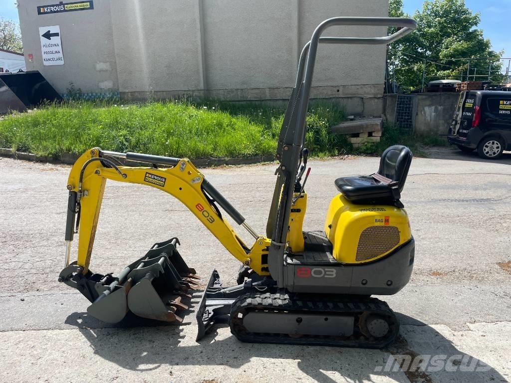 Wacker Neuson 803 小型挖掘机