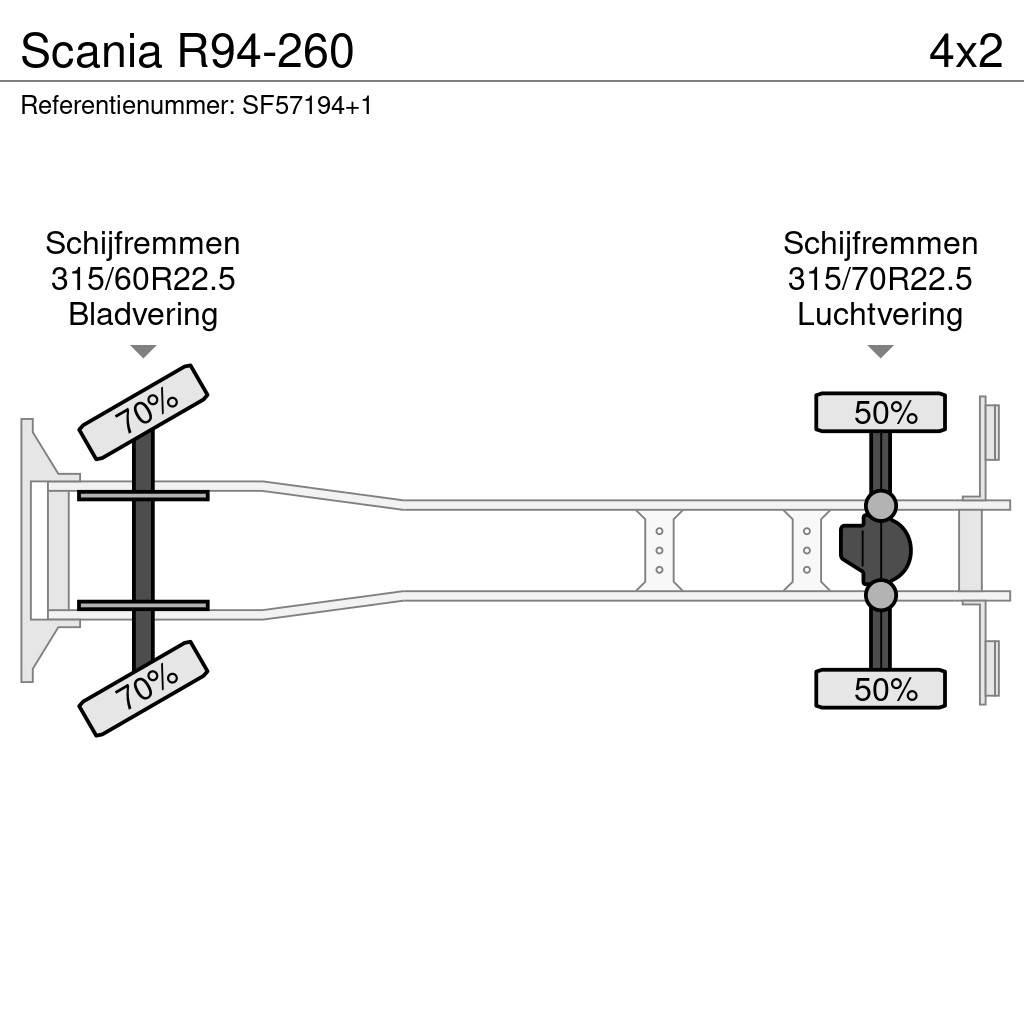 Scania R94-260 篷布货车