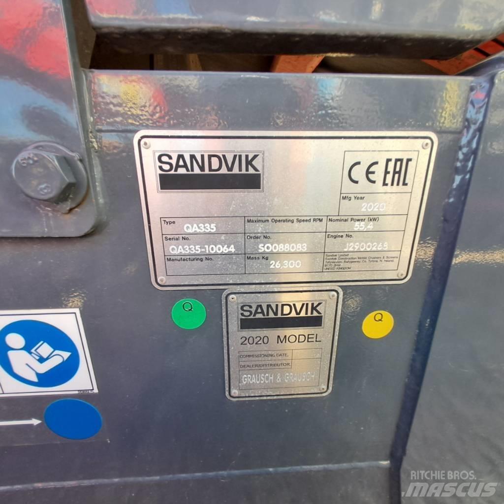 Sandvik QA 335 振动筛