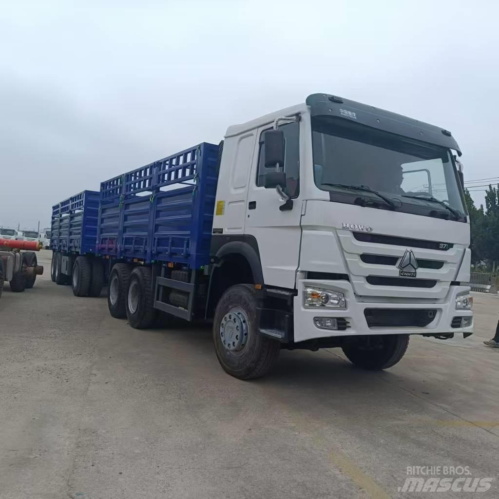 Howo 371 平板栏板货车