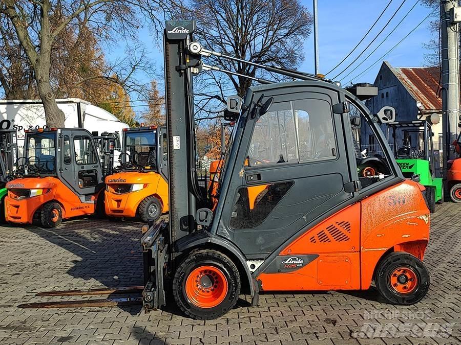 Linde H25T-02/600 天然气叉车