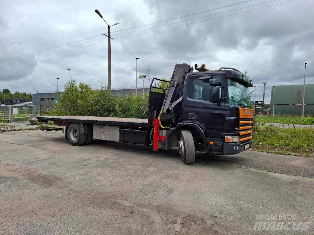 Scania P 124 起重车