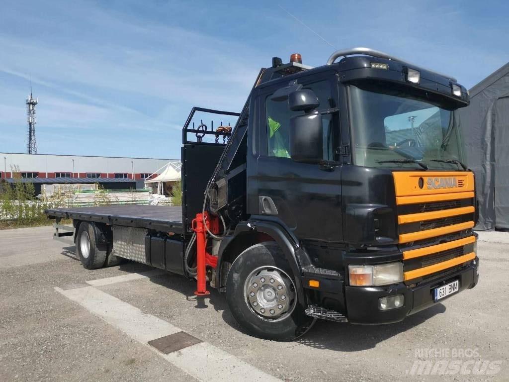 Scania P 124 起重车