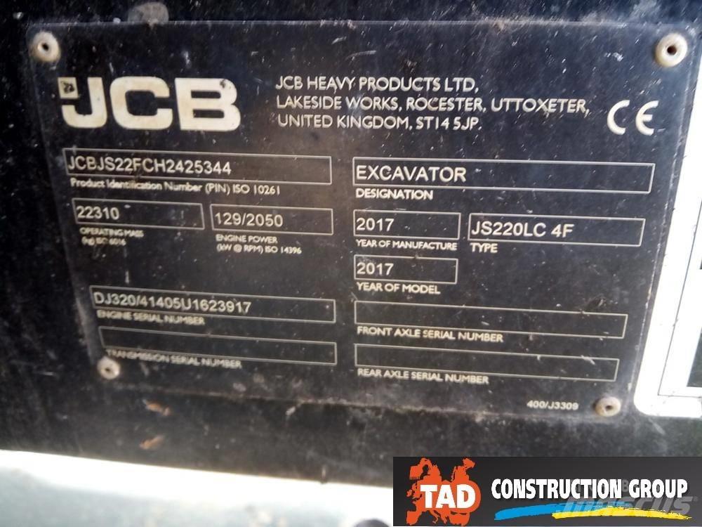 JCB JS 220 LC 履带挖掘机