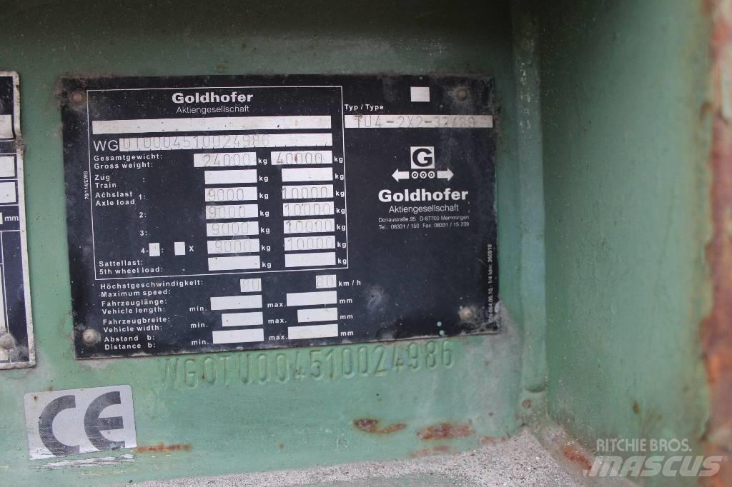 Goldhofer TU4 平板拖车