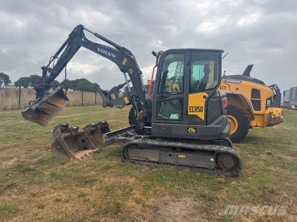 Volvo ECR50F 小型挖掘机