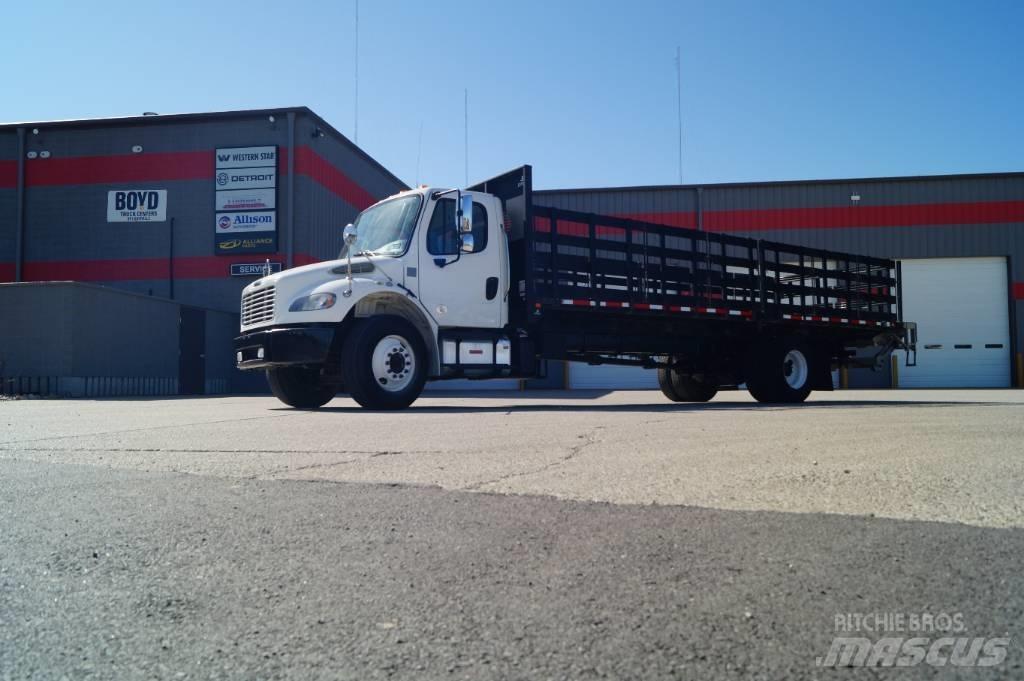 Freightliner M2-106 平板栏板货车