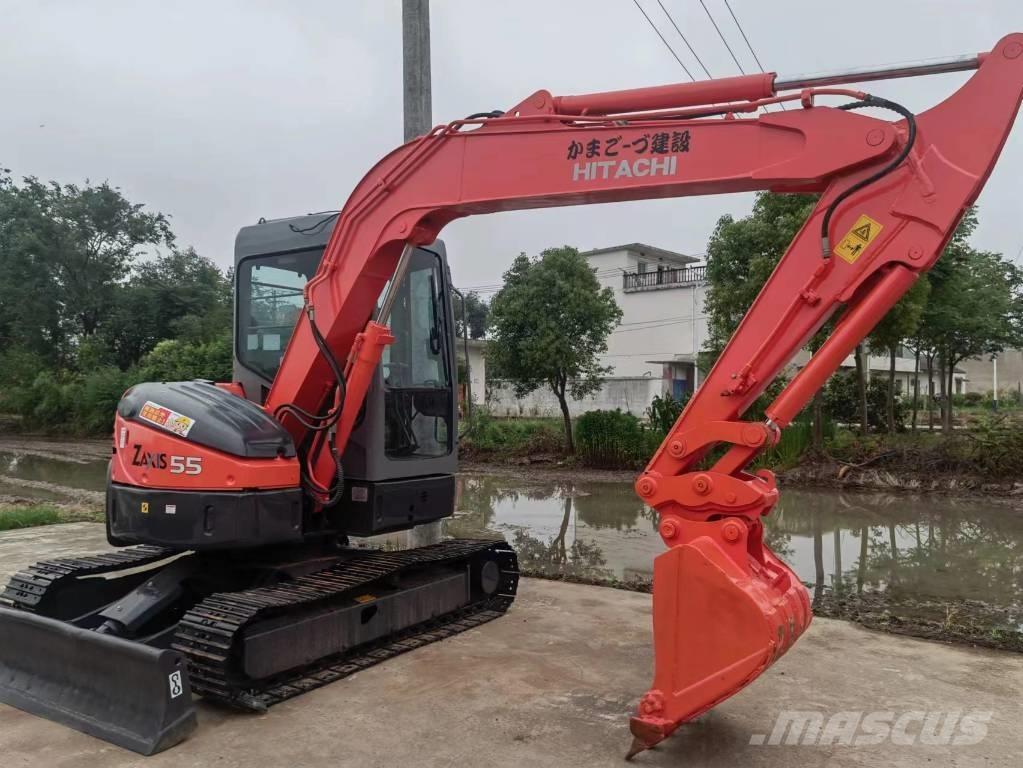 Hitachi ZX 55 UR 小型挖掘机
