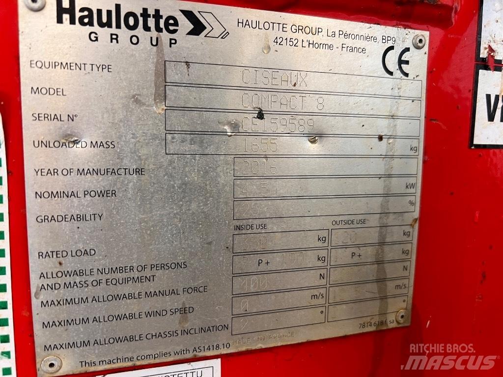 Haulotte Compact 8 剪叉式升降机