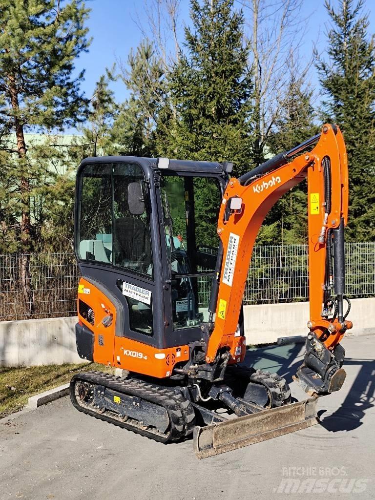 Kubota KX 019-4 小型挖掘机