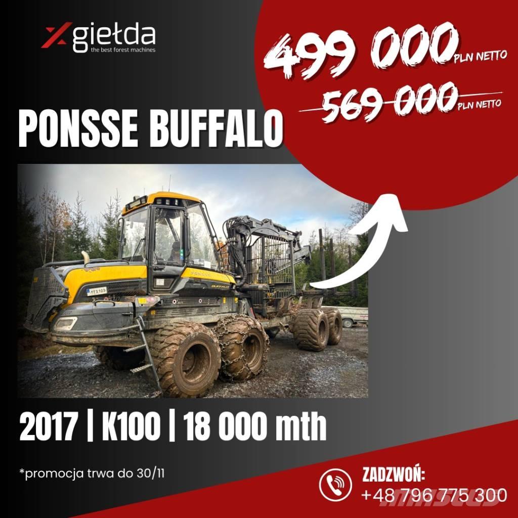 Ponsse Buffalo 集运机