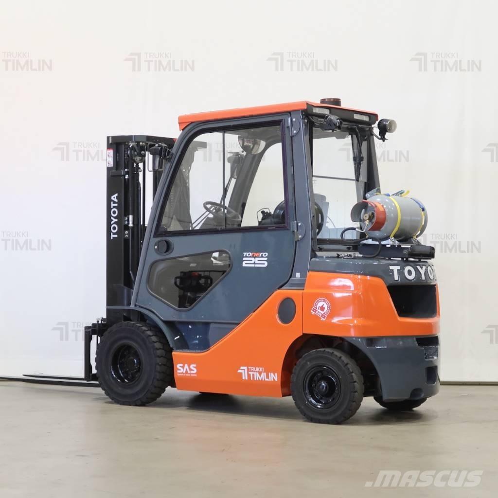 Toyota 02-8FGF25 天然气叉车