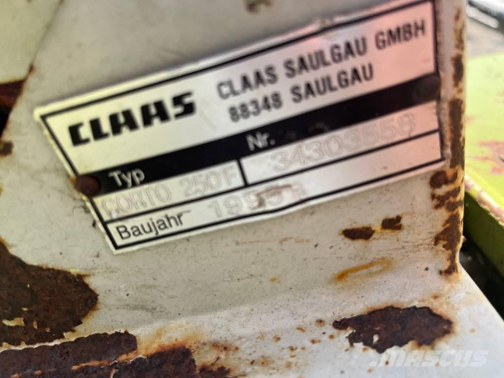 CLAAS Corto 250 F 割草机