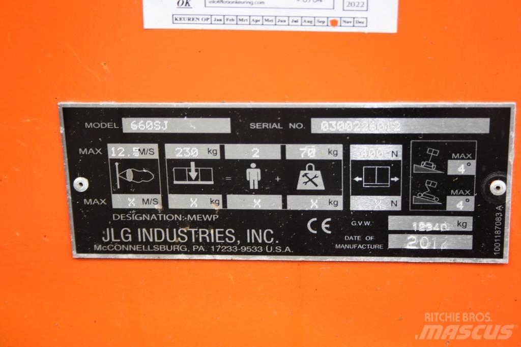 JLG 660 SJ 直臂高空工作平台