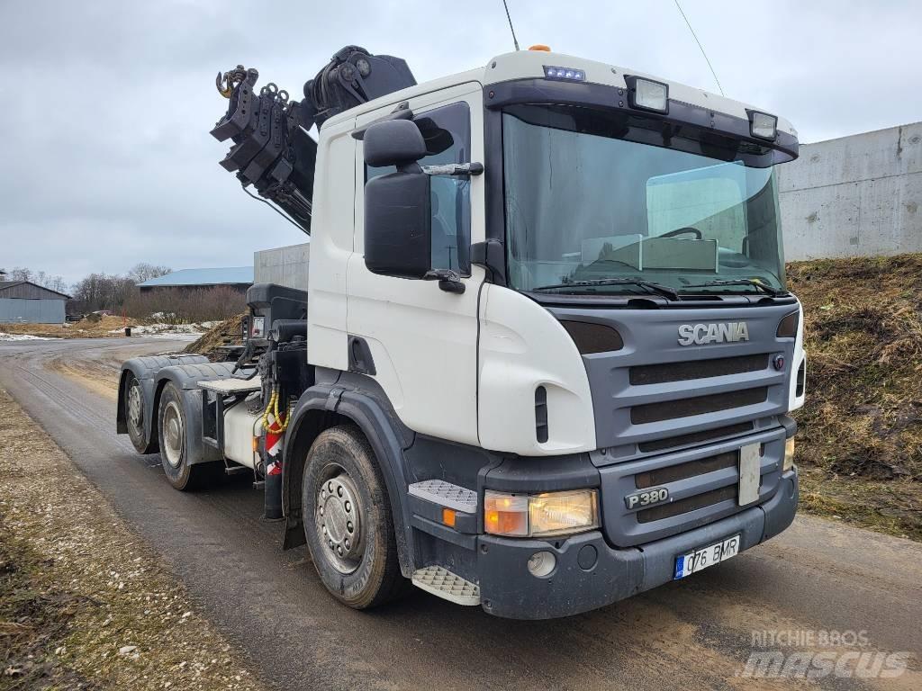 Scania P 380 起重车