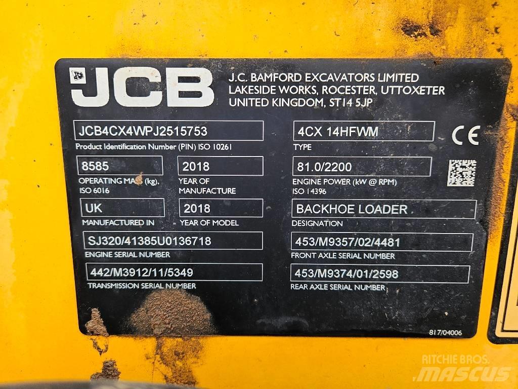 JCB 4 CX 反铲装载机