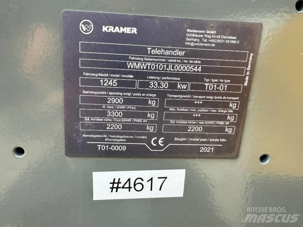 Kramer 1245 伸缩臂叉装车|叉装车