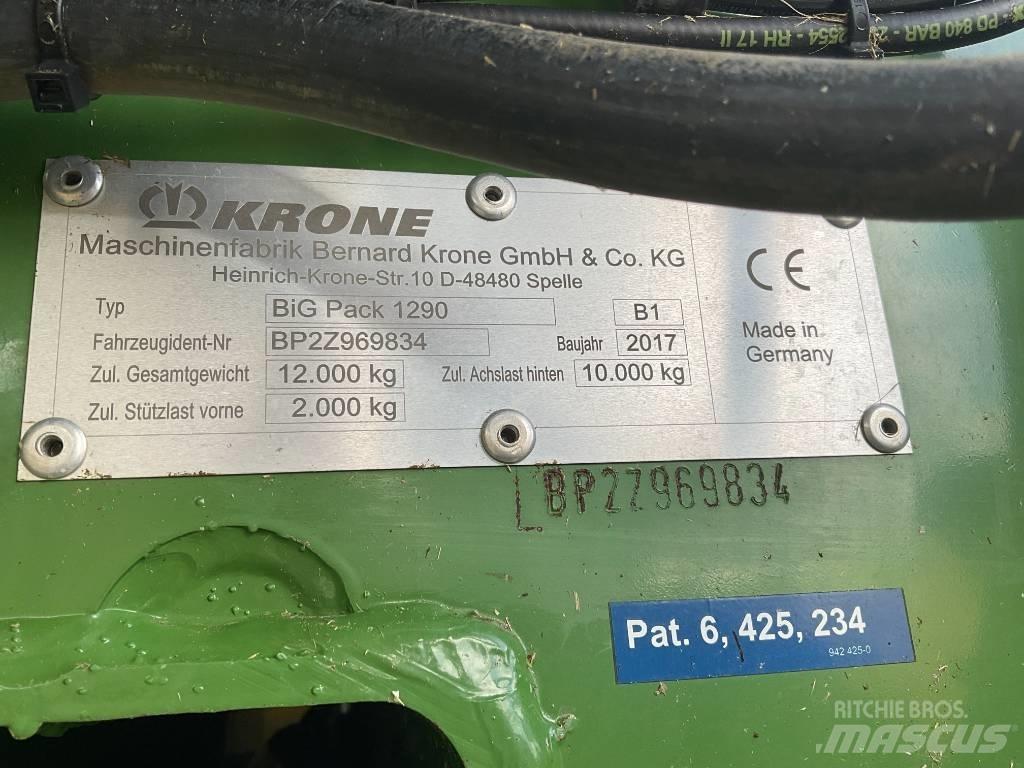 Krone BP1290 HS 方捆打捆机