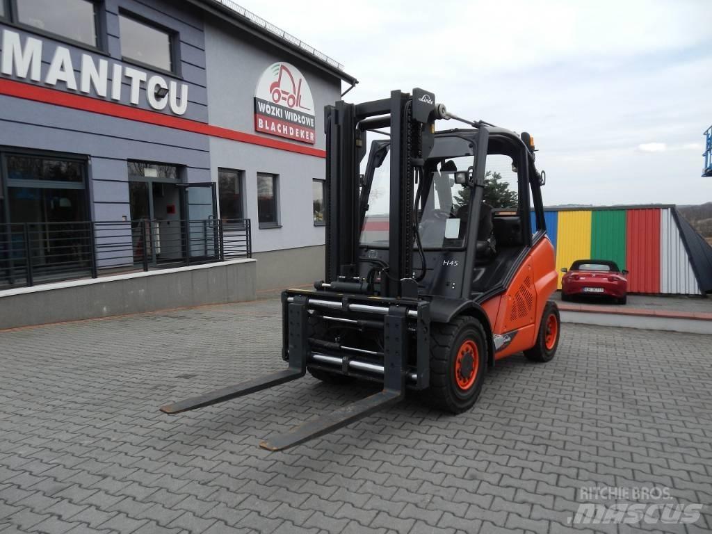Linde H45D 柴油叉车
