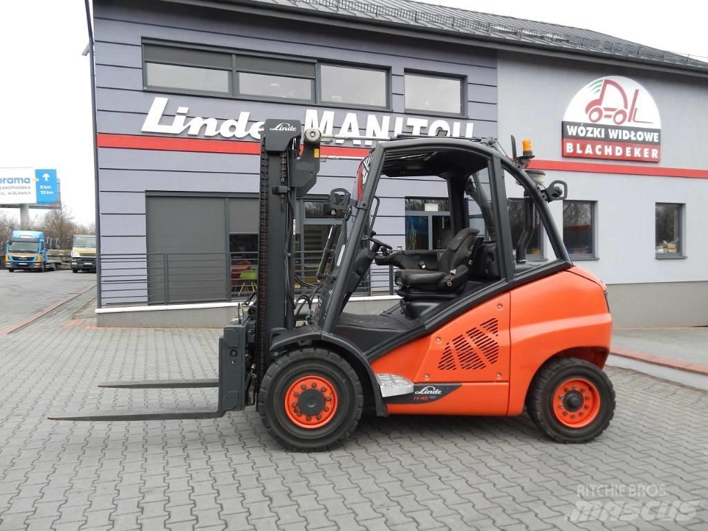 Linde H45D 柴油叉车